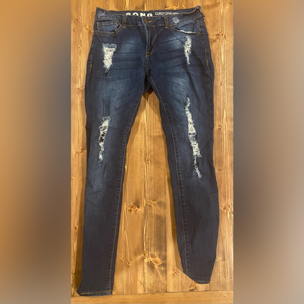 Distressed Jeans